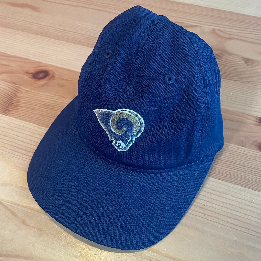 NFL Women's Hat Los Angeles Rams Reebok Blue Strapback Hat OS